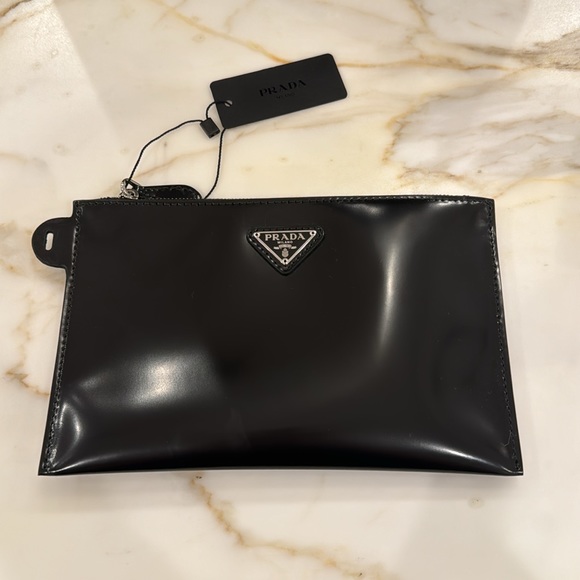 NWT Prada Sequined Logo Print Mesh Tote Bag - Picture 13 of 15